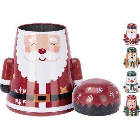 BOX LATTA NATALE 12X15CM 4ASS